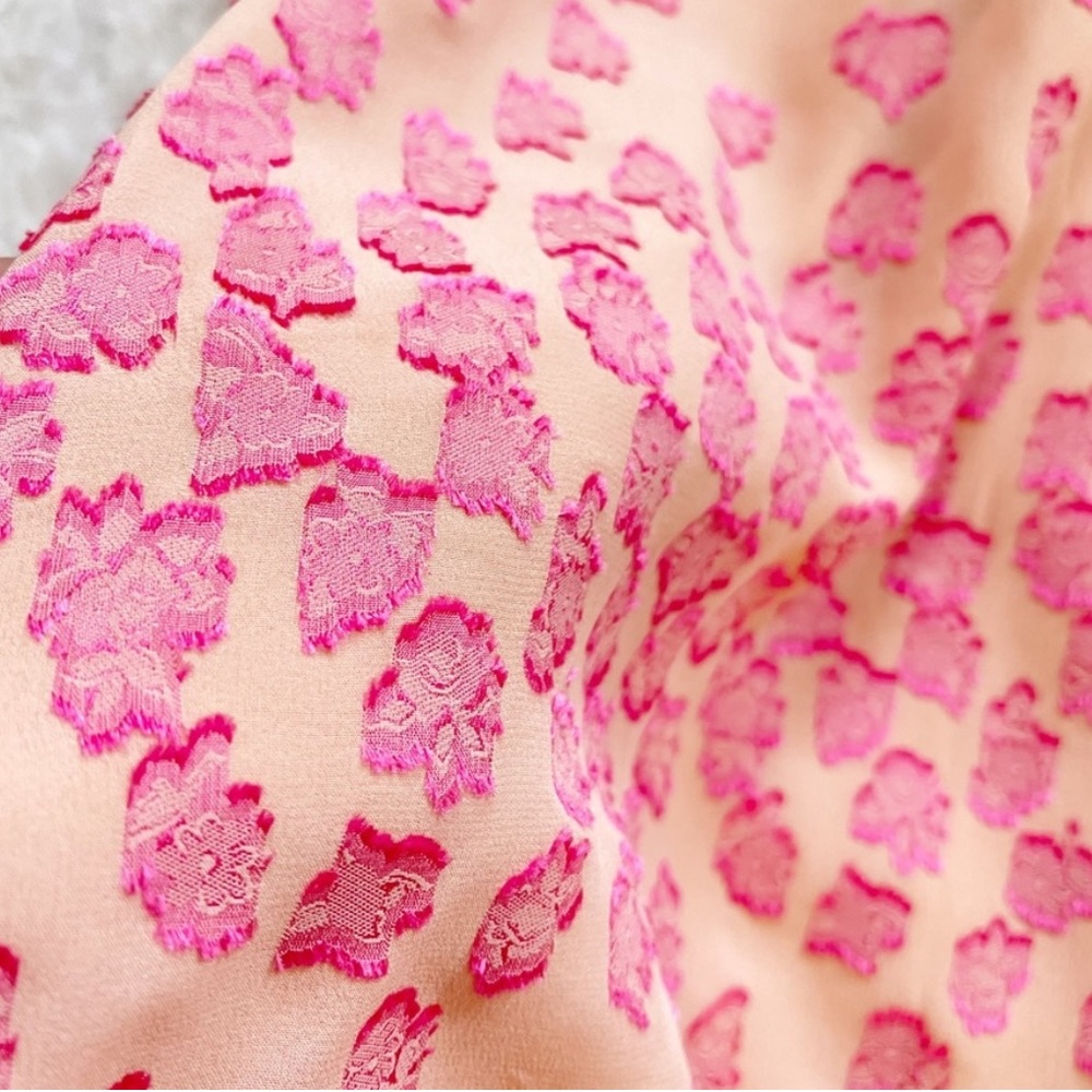 J. Crew Silk Scattered Floral Knee Length Dress - Picture 7 of 7